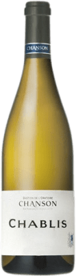 33,95 € Envio grátis | Vinho branco Domaine Chanson Crianza A.O.C. Chablis França Chardonnay Garrafa 75 cl