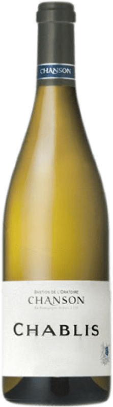 33,95 € Spedizione Gratuita | Vino bianco Domaine Chanson Crianza A.O.C. Chablis Francia Chardonnay Bottiglia 75 cl