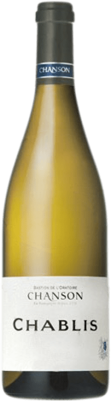 33,95 € Envío gratis | Vino Blanco Domaine Chanson Crianza A.O.C. Chablis Francia Chardonnay 75 cl