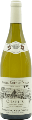 35,95 € Бесплатная доставка | Белое вино Daniel-Etienne Defaix VV Vieilles Vignes — Старые лозы Crianza — Крианса A.O.C. Chablis Франция Chardonnay — Шардоне 75 cl