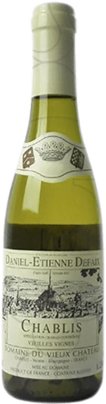 18,95 € Free Shipping | White wine Daniel-Etienne Defaix Vieilles Vignes Aged A.O.C. Chablis France Chardonnay Half Bottle 37 cl