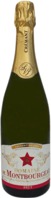 19,95 € 免费送货 | 白起泡酒 Montbourgeau Crémant du Jura 香槟 预订 A.O.C. France 法国 Chardonnay 瓶子 75 cl