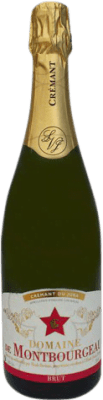 19,95 € Envio grátis | Espumante branco Montbourgeau Brut Reserva A.O.C. Crémant du Jura França Chardonnay Garrafa 75 cl