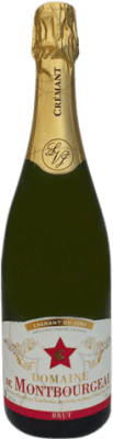 21,95 € Spedizione Gratuita | Spumante Bianco Domaine de Montbourgeau Brut Riserva A.O.C. Crémant du Jura Francia Chardonnay 75 cl