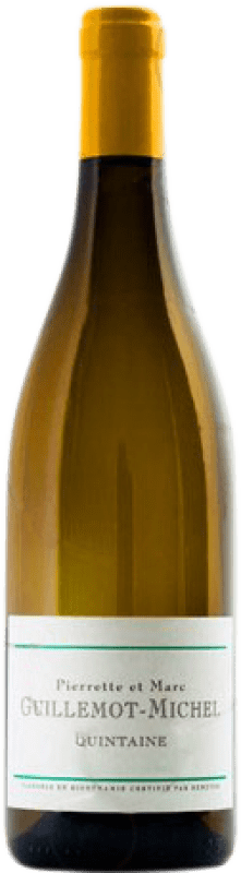 52,95 € Envío gratis | Vino Blanco Guillemot-Michel Quintaine Crianza A.O.C. Viré-Clessé Borgoña Francia Chardonnay 75 cl