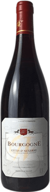 17,95 € Kostenloser Versand | Rotwein Verret Côtes d'Auxerre Alterung A.O.C. Bourgogne Frankreich Pinot Schwarz Flasche 75 cl