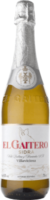 5,95 € Envio grátis | Sidra El Gaitero Principado das Astúrias Espanha Garrafa 75 cl