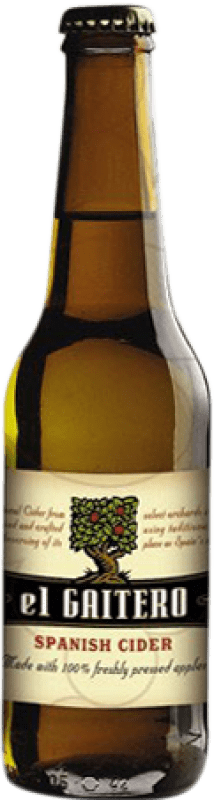 2,95 € Envio grátis | Sidra El Gaitero Espanha Garrafa Terço 33 cl