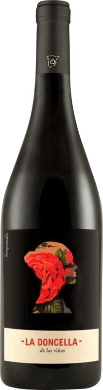 5,95 € Бесплатная доставка | Красное вино Familia Conesa La Doncella старения I.G.P. Vino de la Tierra de Castilla Castilla la Mancha y Madrid Испания Tempranillo, Syrah бутылка 75 cl