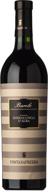 46,95 € Бесплатная доставка | Красное вино Fontanafredda Serralunga d'Alba D.O.C.G. Barolo Италия Nebbiolo — Неббиоло Бутылка 75 cl