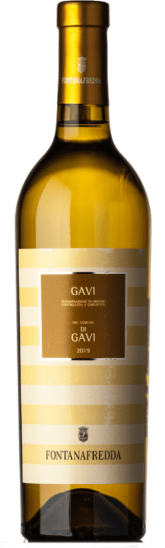 19,95 € Бесплатная доставка | Белое вино Fontanafredda Gavi молодое D.O.C. Italy Италия Cortese — Кортезе Бутылка 75 cl