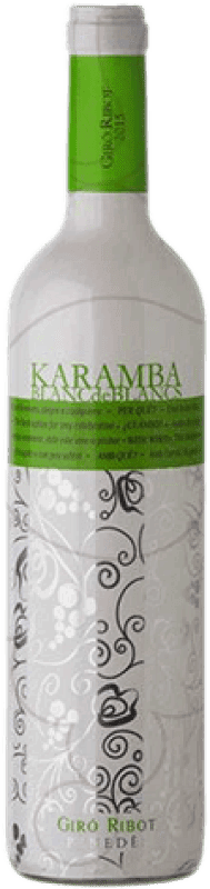 5,95 € Envio grátis | Vinho branco Giró Ribot Karamba Banc de Blancs Jovem D.O. Penedès Catalunha Espanha Macabeo, Xarel·lo, Chardonnay, Parellada Garrafa 75 cl