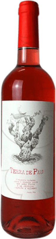 7,95 € Free Shipping | Rosé wine Gleva Estates Terra de Pau Young D.O. Terra Alta Catalonia Spain Syrah, Grenache, Mazuelo, Carignan Bottle 75 cl