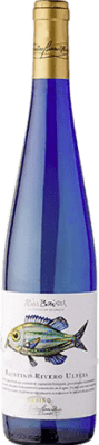 17,95 € Spedizione Gratuita | Vino Bianco Faustino Rivero Giovane D.O. Rías Baixas Galizia Spagna Albariño 75 cl
