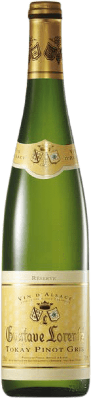 14,95 € 免费送货 | 白葡萄酒 Gustave Lorentz Crianza — 陈酿 A.O.C. France 法国 Pinot Gris — 灰皮诺 75 cl