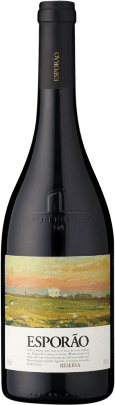 24,95 € 免费送货 | 红酒 Herdade do Esporão 预订 I.G. Portugal 葡萄牙 Tempranillo, Cabernet Sauvignon, Grenache Tintorera, Tinta Amarela 瓶子 75 cl