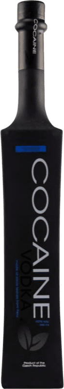 21,95 € Envio grátis | Vodka Hill's Euphoria Cocaine República Checa Garrafa Medium 50 cl