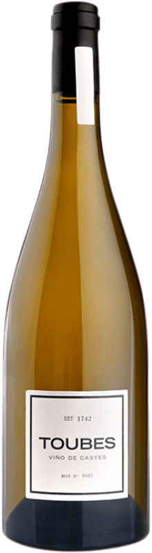 33,95 € Kostenloser Versand | Weißwein Viña Costeira Toubes Crianza — Kurze Fassreifung D.O. Ribeiro Galizien Spanien Loureiro, Treixadura, Albariño — Albarinho Flasche 75 cl