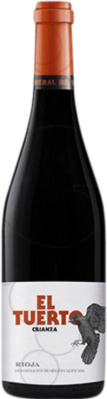 6,95 € Envoi gratuit | Vin rouge La General de Vinos El Tuerto Crianza D.O.Ca. Rioja La Rioja Espagne Tempranillo, Grenache Bouteille 75 cl