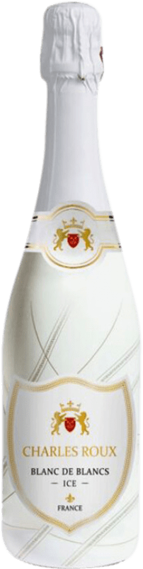 9,95 € Envio grátis | Espumante branco Veuve Ambal Charles Roux Ice Blanc de Blancs Semi-seco Semi-doce A.O.C. Bourgogne Borgonha França Chardonnay Garrafa 75 cl