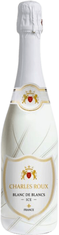 19,95 € Free Shipping | White Sparkling Wine Veuve Ambal Charles Roux Ice Semiseco — Semi Dry Blanc de Blancs A.O.C. Bourgogne Burgundy France Chardonnay Eco — Organic Bottle 75 cl