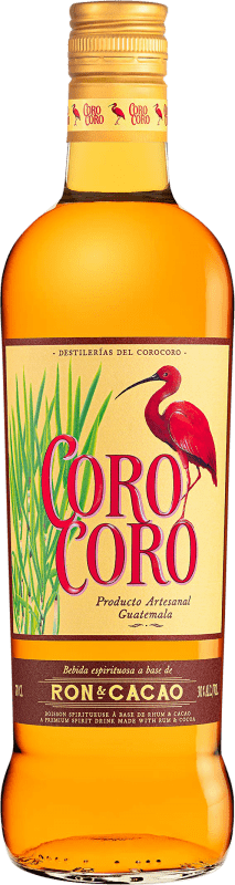 57,95 € Spedizione Gratuita | Liquori Les Bienheureux Coro Coro Artesanal — Artigianale Guatemala Bottiglia 70 cl Cacao, Ron — Rum