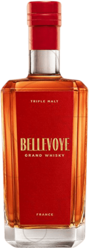 69,95 € Envoi gratuit | Whisky Single Malt Les Bienheureux Bellevoye Rouge France Bouteille 70 cl