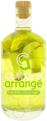 25,95 € 送料無料 | リキュール Les Rhums de Ced Culture Arrangé Menthe Citron Vert Licor Macerado フランス ボトル 70 cl