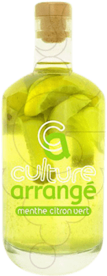 25,95 € Бесплатная доставка | Ликеры Les Rhums de Ced Culture Arrangé Menthe Citron Vert Licor Macerado Франция бутылка 70 cl