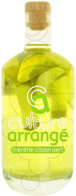 Liquore Infuso Les Rhums de Ced Culture Arrangé Menthe Citron Vert 70 cl