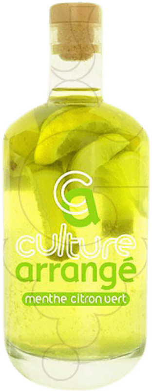 25,95 € Envío gratis | Licores Les Rhums de Ced Culture Arrangé Menthe Citron Vert Licor Macerado Francia Botella 70 cl