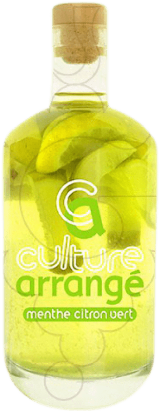 27,95 € Spedizione Gratuita | Liquore Infuso Les Rhums de Ced Culture Arrangé Menthe Citron Vert Francia Bottiglia 70 cl