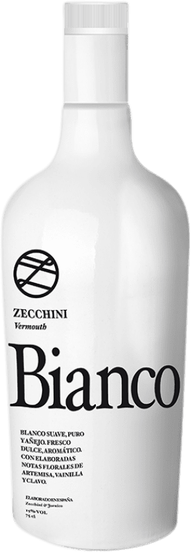 19,95 € Envio grátis | Vermute Zecchini y Jornico Bianco — Branco Espanha 75 cl