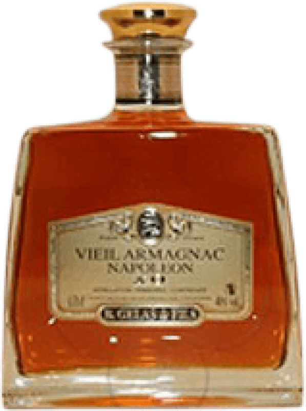 32,95 € Envío gratis | Armagnac Gelás Napoleón X.O. Extra Old Francia Botella 70 cl