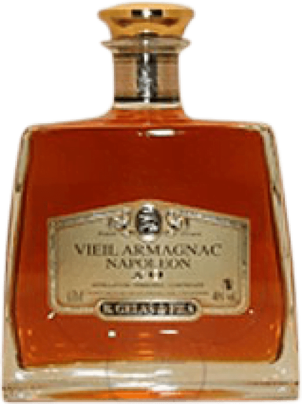 34,95 € Spedizione Gratuita | Armagnac Gelás Napoleón X.O. Extra Old Francia Bottiglia 70 cl