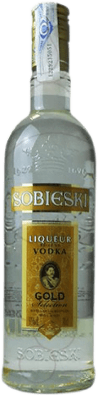 10,95 € Free Shipping | Vodka Marie Brizard Sobieski Gold Edition Poland 70 cl