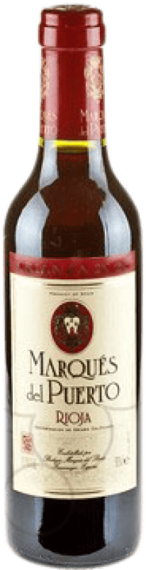 3,95 € 免费送货 | 红酒 Marqués del Puerto 岁 D.O.Ca. Rioja 拉里奥哈 西班牙 半瓶 37 cl