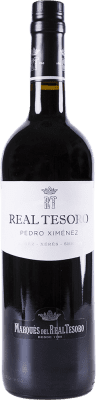 10,95 € Бесплатная доставка | Креплёное вино Marqués del Real Tesoro PX D.O. Jerez-Xérès-Sherry Andalucía y Extremadura Испания Pedro Ximénez 75 cl