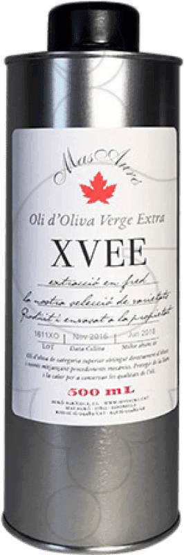9,95 € Kostenloser Versand | Olivenöl Mas Auró XVEE Spanien Alu-Dose 50 cl