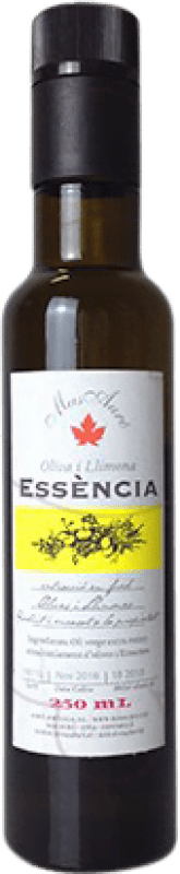 12,95 € Envío gratis | Aceite de Oliva Mas Auró Essència Llimona España Botellín 25 cl