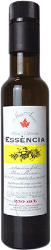 16,95 € Kostenloser Versand | Olivenöl Mas Auró Essència Llimona Spanien Kleine Flasche 25 cl
