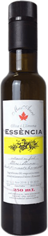17,95 € Spedizione Gratuita | Olio d'Oliva Mas Auró Essència Spagna Bottiglietta 25 cl Llimona — Limone