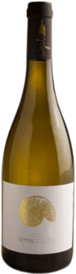 24,95 € Free Shipping | White wine Mas Geli Sense Pressa Aged D.O. Empordà Catalonia Spain Grenache White Bottle 75 cl