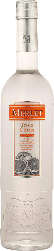 35,95 € 免费送货 | 君度橙酒 Triple sec Merlet Trois 法国 70 cl Citrus — 柑橘