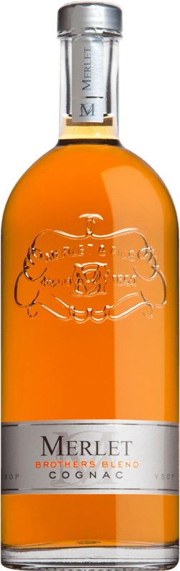 71,95 € Free Shipping | Cognac Merlet Brothers Blend France 70 cl