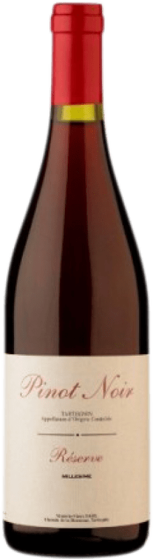 22,95 € Kostenloser Versand | Rotwein Mont Le Vieux Tartegnin Schweiz Spätburgunder Flasche 75 cl