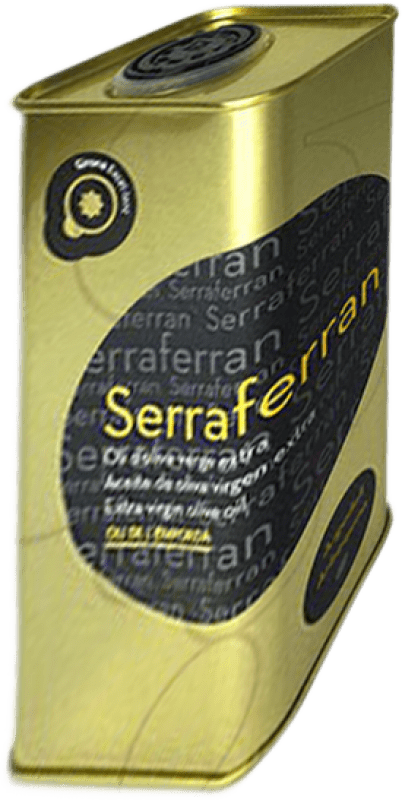 12,95 € Envio grátis | Azeite de Oliva Oli de Ventallo Serraferran Espanha Lata Especial 50 cl