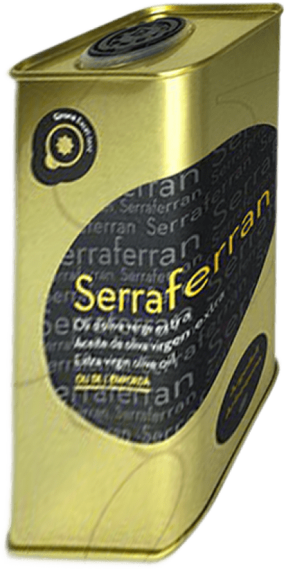 17,95 € 送料無料 | オリーブオイル Oli de Ventallo Serraferran スペイン 大きな缶 50 cl