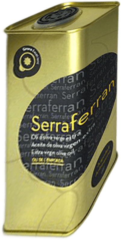 18,95 € 免费送货 | 橄榄油 Oli de Ventallo Serraferran EVOO 特级初榨 西班牙 罐 50 cl