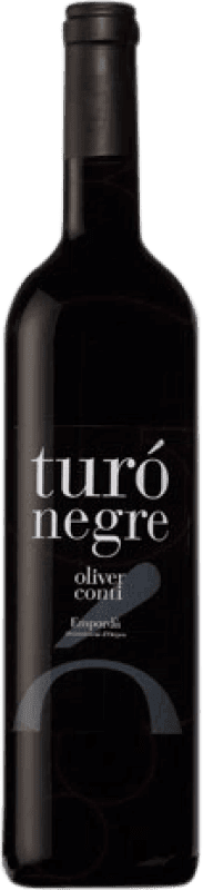 5,95 € Free Shipping | Red wine Oliver Conti Turo Negre Aged D.O. Empordà Catalonia Spain Merlot, Cabernet Sauvignon, Cabernet Franc Bottle 75 cl